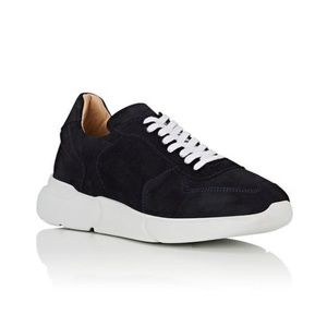 Barney’s New York chunky sole suede sneakers